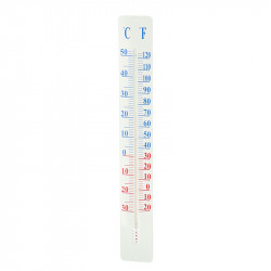 Un Thermomètre Géant Extérieur Vue Verticale Banque D'Images et Photos  Libres De Droits. Image 45289692