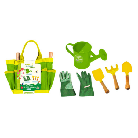 Kit outils de jardinage enfant Silence ça pousse