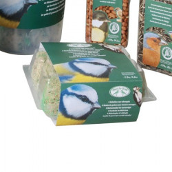 Boîte de Boules de Graisse avec Insectes pour Oiseaux 4 Saisons – 500 g