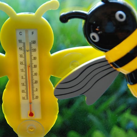 Thermomètre abeilles / Décoration d'intérieur et de jardin